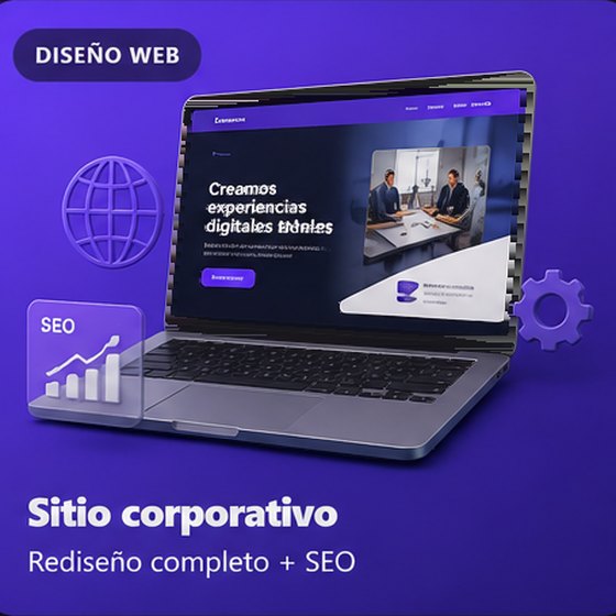 Sitio corporativo: diseño web y SEO