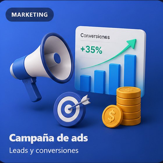 Campaña de ads: leads y conversiones